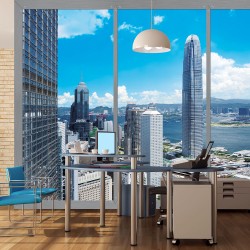 Фототапет Прозорец в града Фототапет Прозорец в града