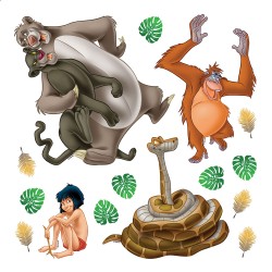 Стикери за стена Disney Книга за джунглата Стикери за стена Disney Книга за джунглата