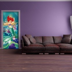 Детски фототапет - Малката русалка 90х202см