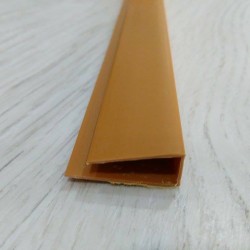 ПВЦ Завършващ профил за ламперия - Дъб