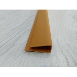 ПВЦ Завършващ профил за ламперия - Дъб
