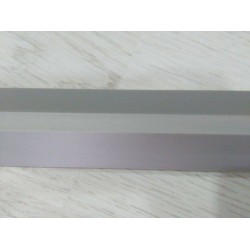 ПВЦ Завършващ профил за ламперия - Сив