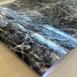 Самозалепващо фолио Черен мрамор