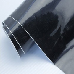 Самозалепващо фолио Черен гланц