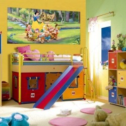 Детски фототапет Снежанка и седемте джуджета 202х90см