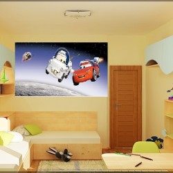 Детски Луксозен Фототапет Колите В Космоса 202х90см