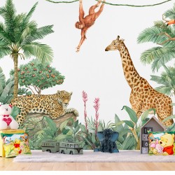 Фототапет Стандарт Флис Джунгла 360х254 см