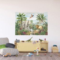 Фототапет Премиум Джунгла 155х110 см