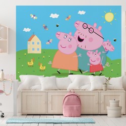 Фототапет Дисни Стандарт Прасето Пепа 252х182 см