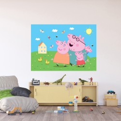 Фототапет Дисни Премиум Прасето Пепа 155х110 см