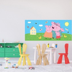 Фототапет Дисни Премиум Прасето Пепа 170х75 см