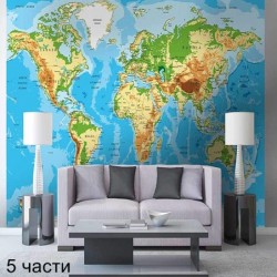 фототапет world map