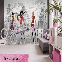 фототапет london style