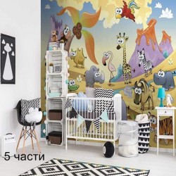 фототапет savanna animals