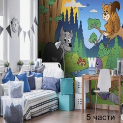 фототапет forest animals