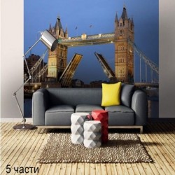 Фототапет tower bridge at night