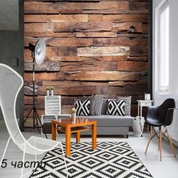 фототапет wooden wall