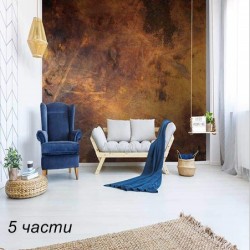 фототапет scratched copper