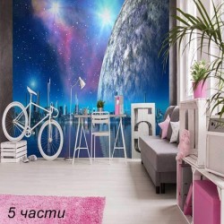 фототапет futuristic city