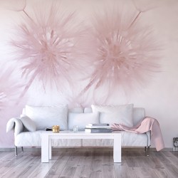 Фототапет Стандарт Розови глухарчета