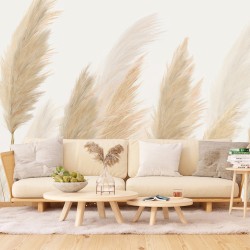 Фототапет Стандарт Флис Пампаски треви