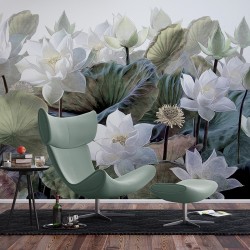 Фототапет Премиум Лилии