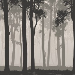 Фототапет Премиум Мистична гора