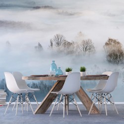 Фототапет Премиум Мъгливо утро