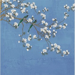 Фототапет Премиум Пролет синьо