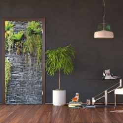 Фототапет Премиум Стена с растения