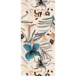 Фототапет Премиум Графични цветя