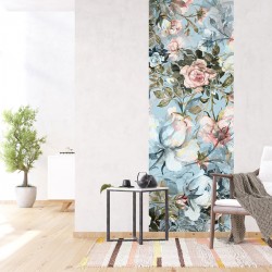 Фототапет Премиум Рози синьо