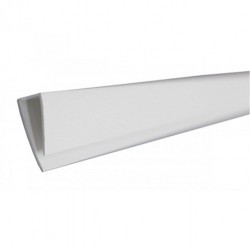 ПВЦ Завършващ профил за ламперия