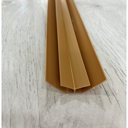 ПВЦ вътрешен Ъгъл за Ламперия-Дъб