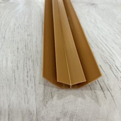 ПВЦ вътрешен Ъгъл за Ламперия-Дъб
