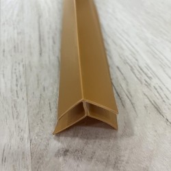 ПВЦ външен Ъгъл за Ламперия-Дъб