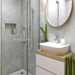 ПВЦ Ламперия Concrete Gris