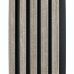 3D СТЕНЕН ПАНЕЛ Mika Wall Line grey/black jc1066-36t