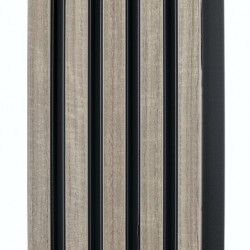 3D СТЕНЕН ПАНЕЛ Mika Wall Line grey/black jc1066-36t