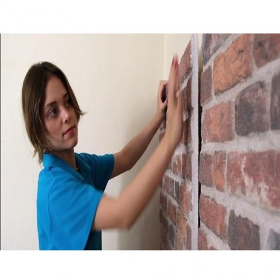 Декоративен тухлен стенен панел 120x50x2см