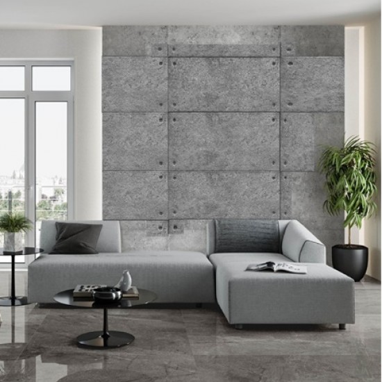 Декоративен стенен панел бетон 120х50х2см