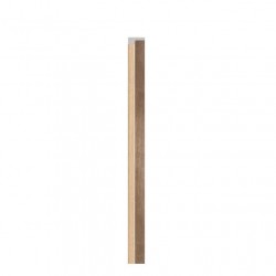 Ляв завършващ профил Linerio S-Line Натурал