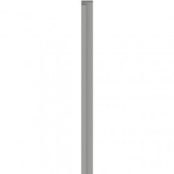 Ляв завършващ профил Linerio S-Line Сив