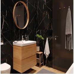 Панел за Баня Vilo - Calacatta Black-Лак