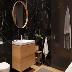 Панел за Баня Vilo - Calacatta Black-Лак