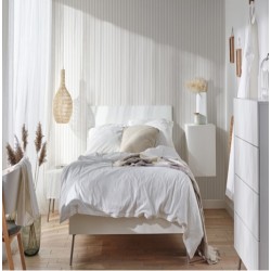 3D Стенен панел linerio xs line oval white