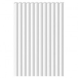 3D Стенен панел linerio xs line wave white