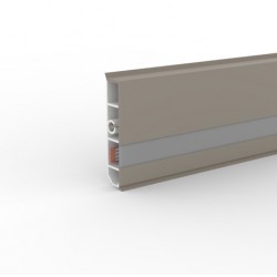 ПВЦ Перваз CUBICA LS80 за LED осветление – Шампанско