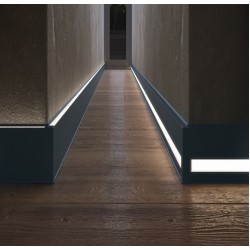 ПВЦ Перваз CUBICA LS80 за LED осветление – Алуминий