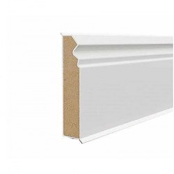  МДФ Перваз Cubu Хамбург Бял